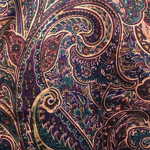 Paisley Hang Up Travel Jewelry Accessory Garment Bag - Picture 2 of 8